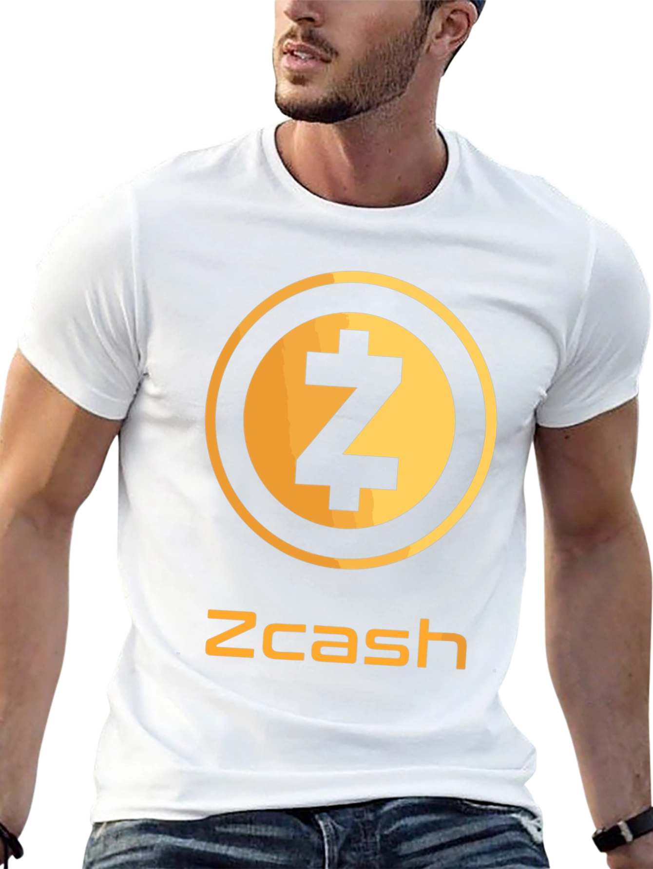 Zcash Crypto T-Shirt - Black Cotton Blend Tee