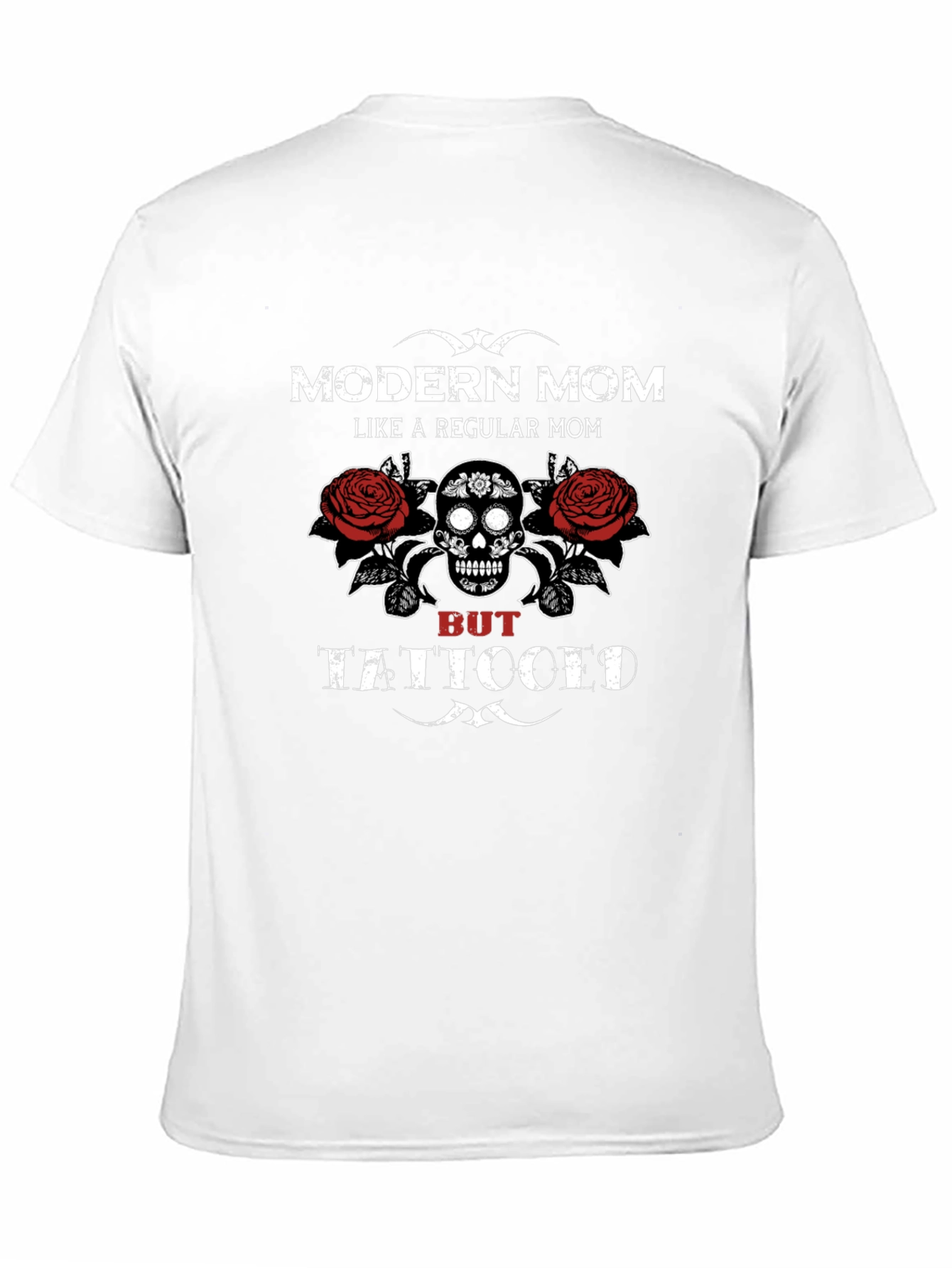 Modern Tattooed Mom Graphic T-Shirt