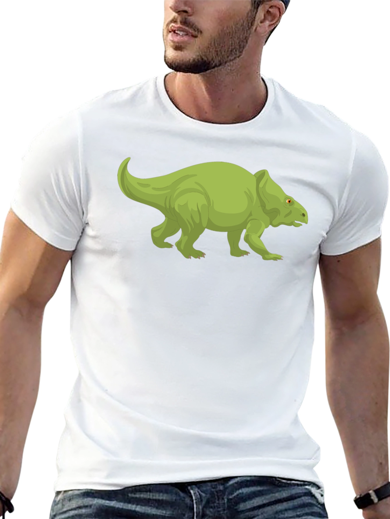 Dinosaur Graphic Black T-Shirt