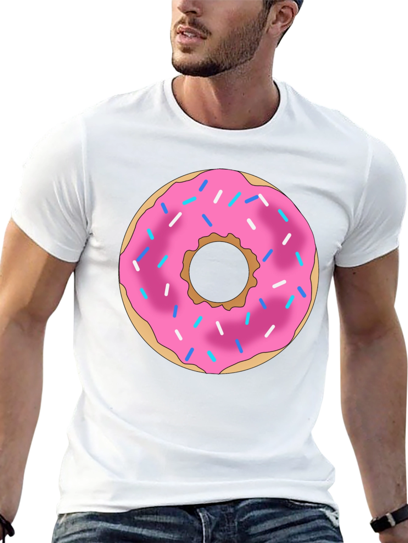 Donut Graphic Tee - Sweet Treat Style!