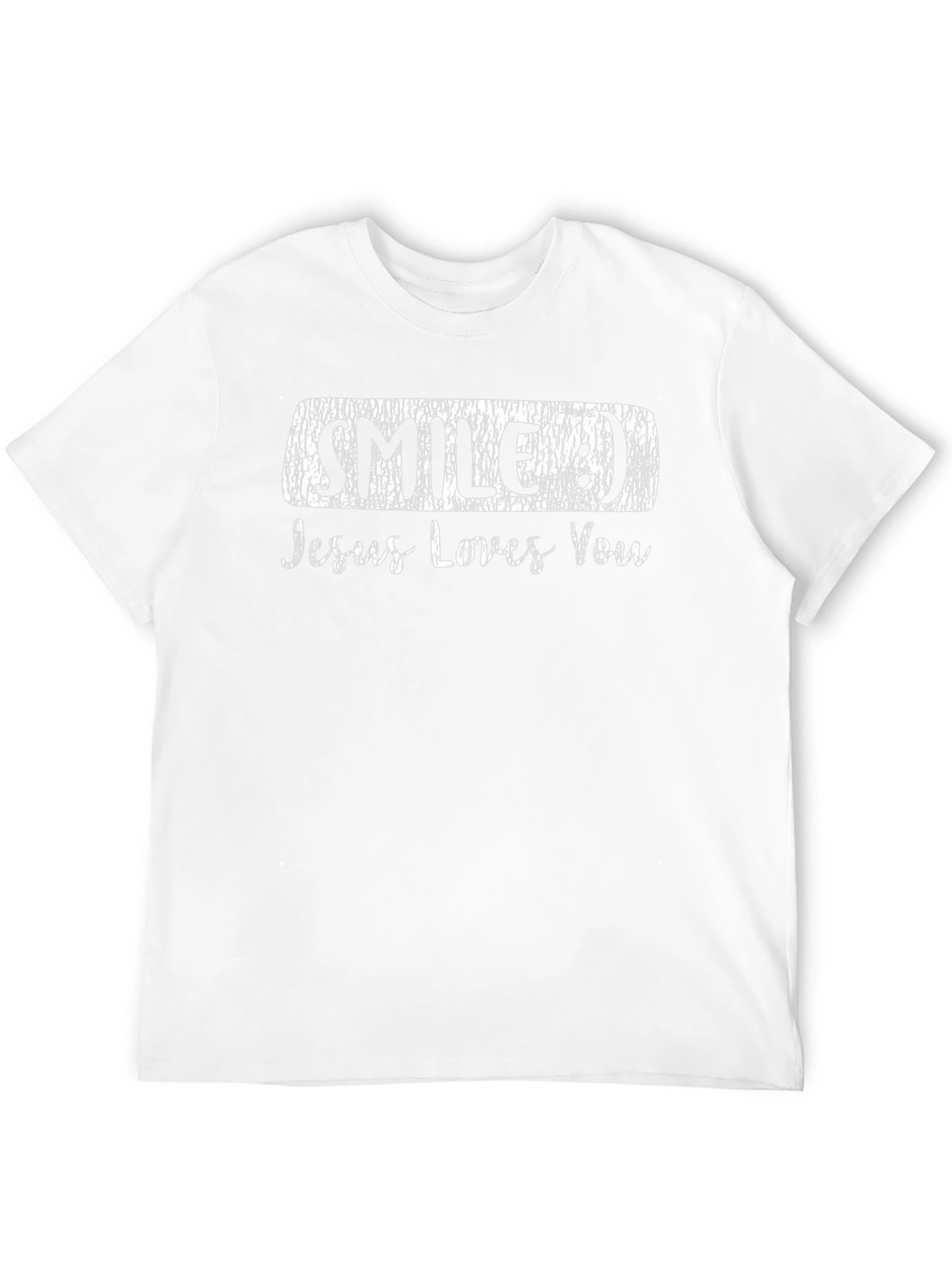 Smile Jesus Loves You T-Shirt Christian Apparel