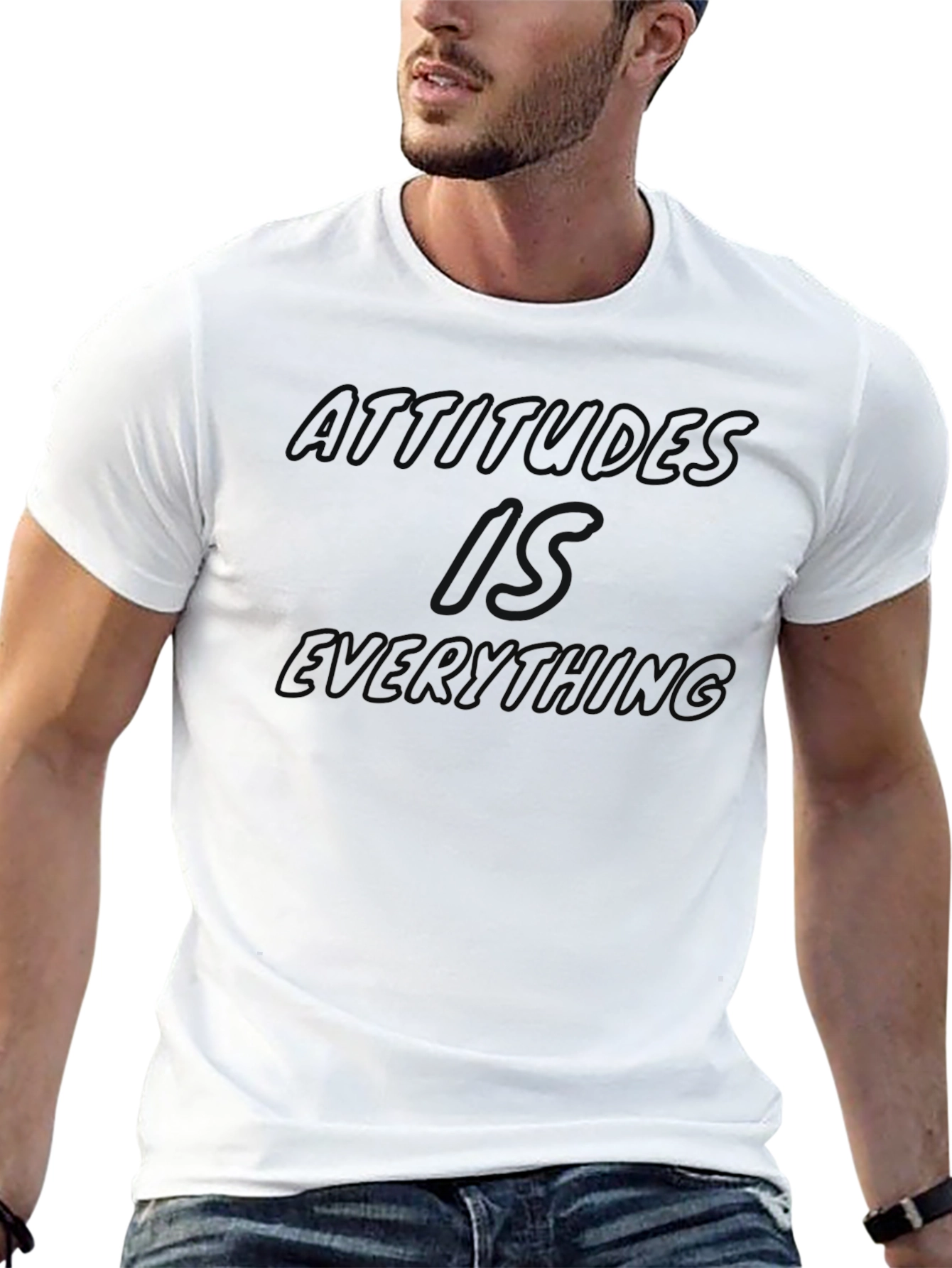 Attitude is Everything Black T-Shirt