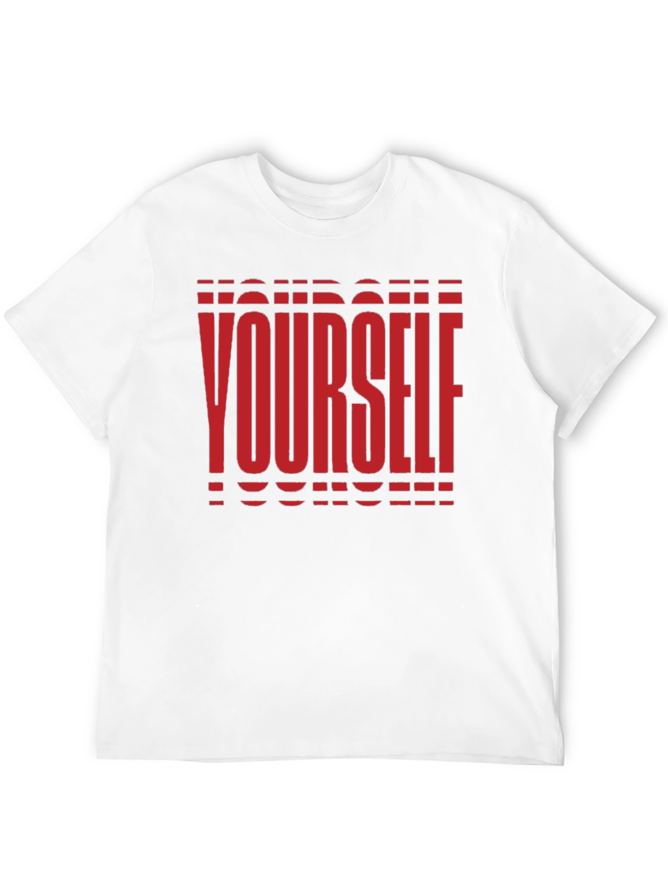 Be Yourself Graphic T-Shirt - Black