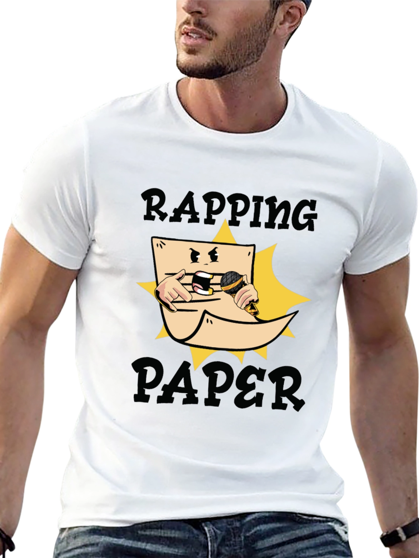 Rapping Paper Graphic T-Shirt