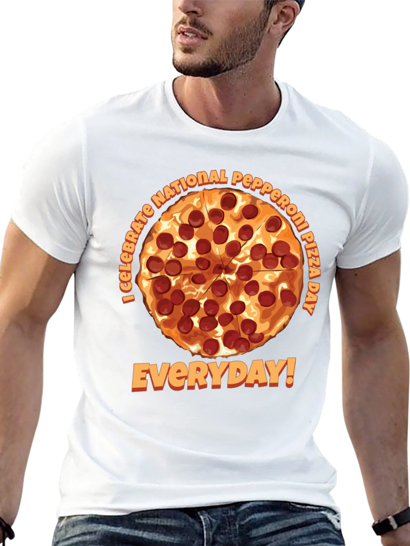 Pepperoni Pizza Day T-Shirt - Everyday Celebration