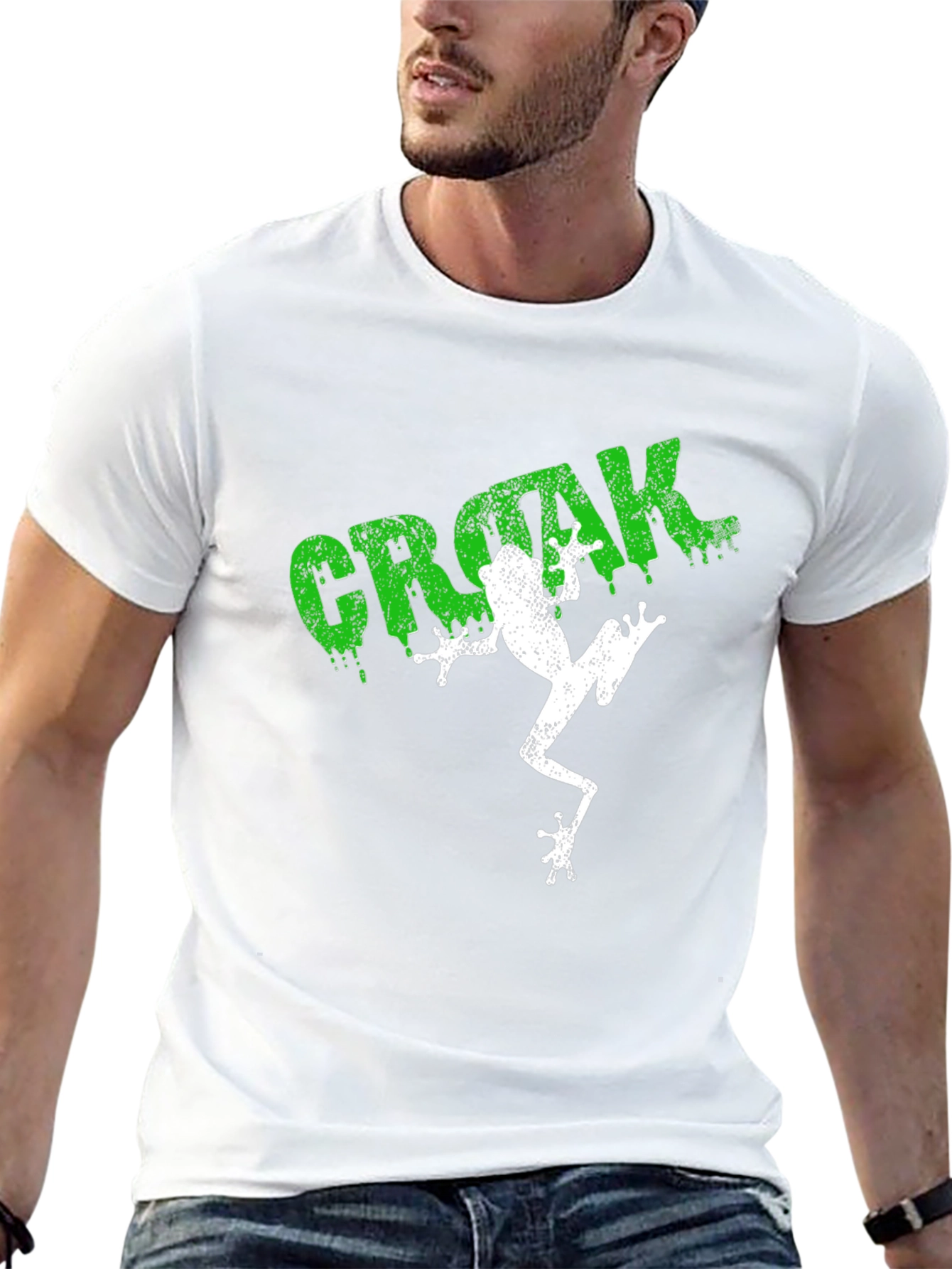 Croak Frog Graphic T-Shirt
