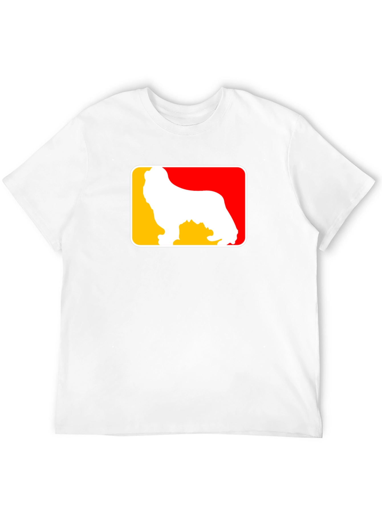 Dog Logo Graphic Tee - Casual Style