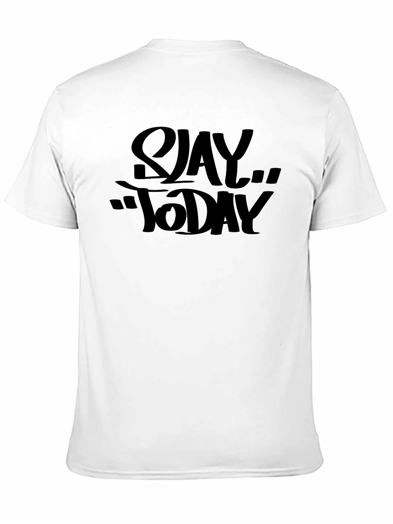Stay Today Graphic T-Shirt - Modern Black Tee