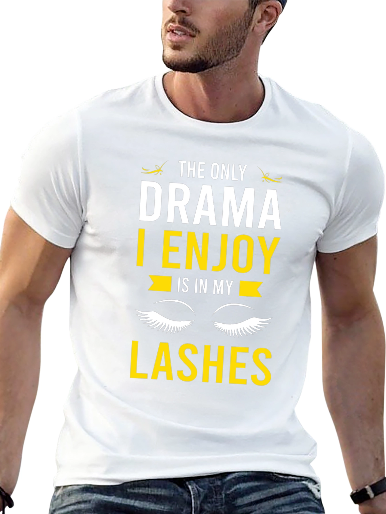 Drama Lashes Graphic T-Shirt