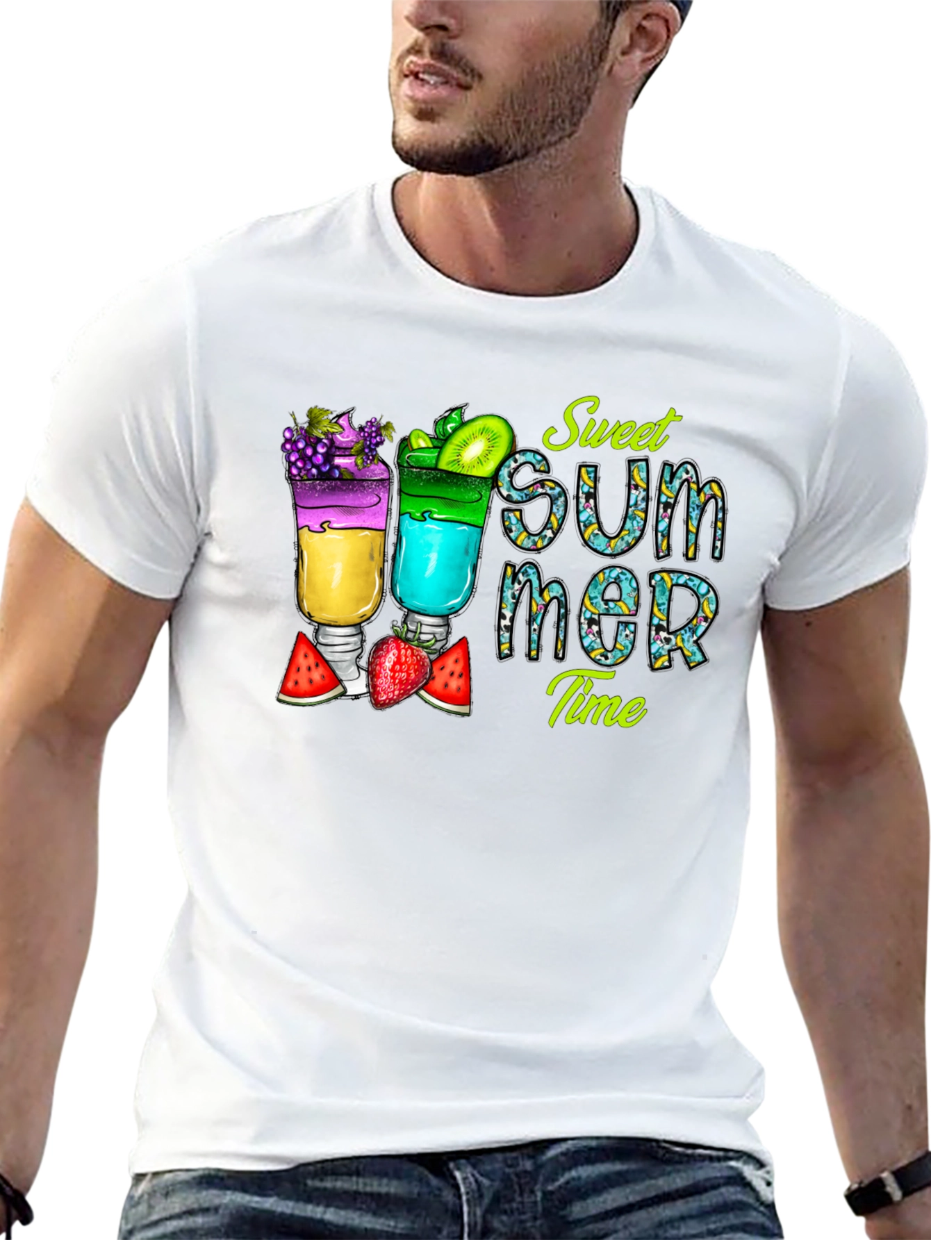 Sweet Summer Time Graphic T-Shirt