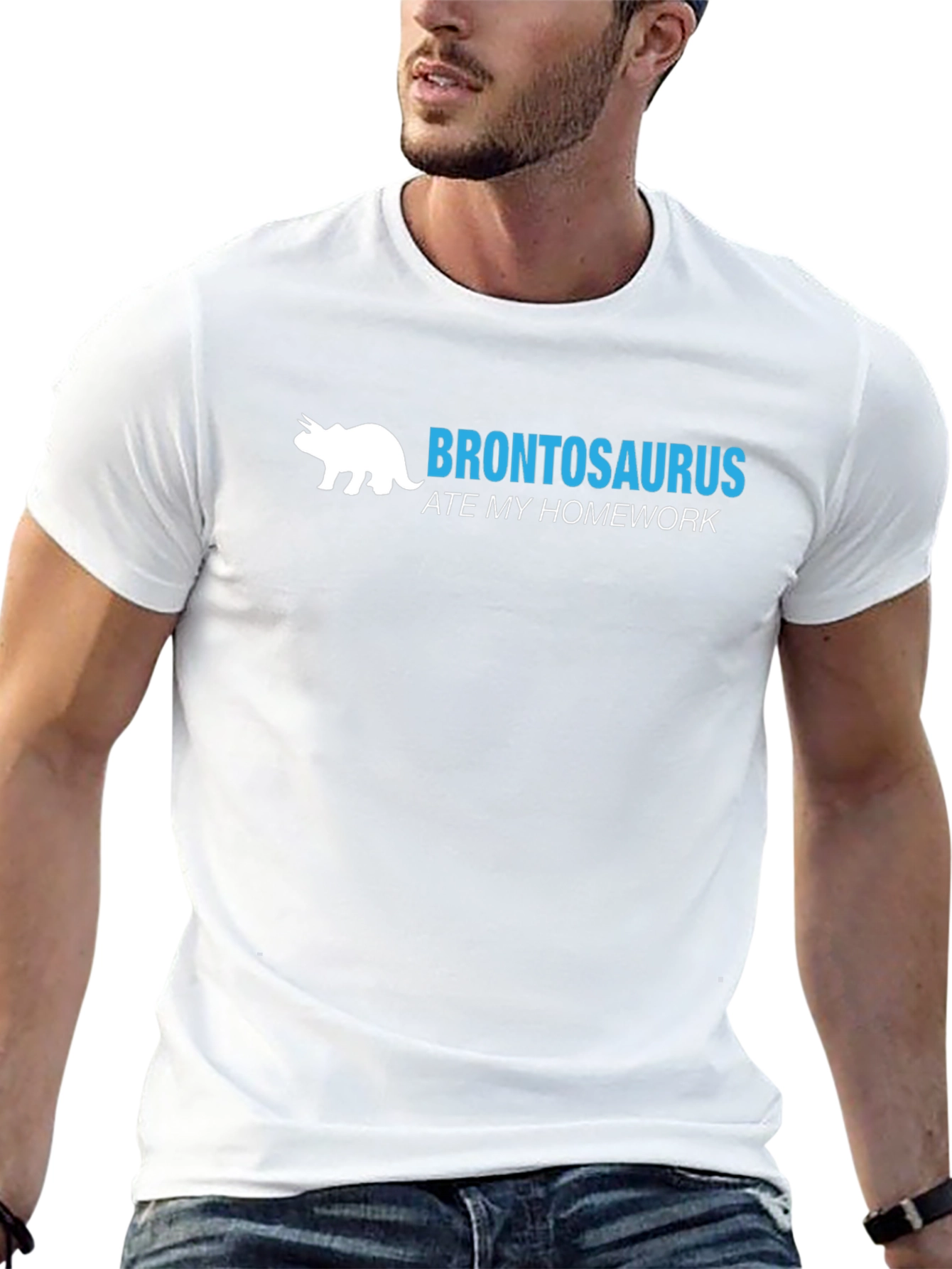 Brontosaurus Ate My Homework T-Shirt