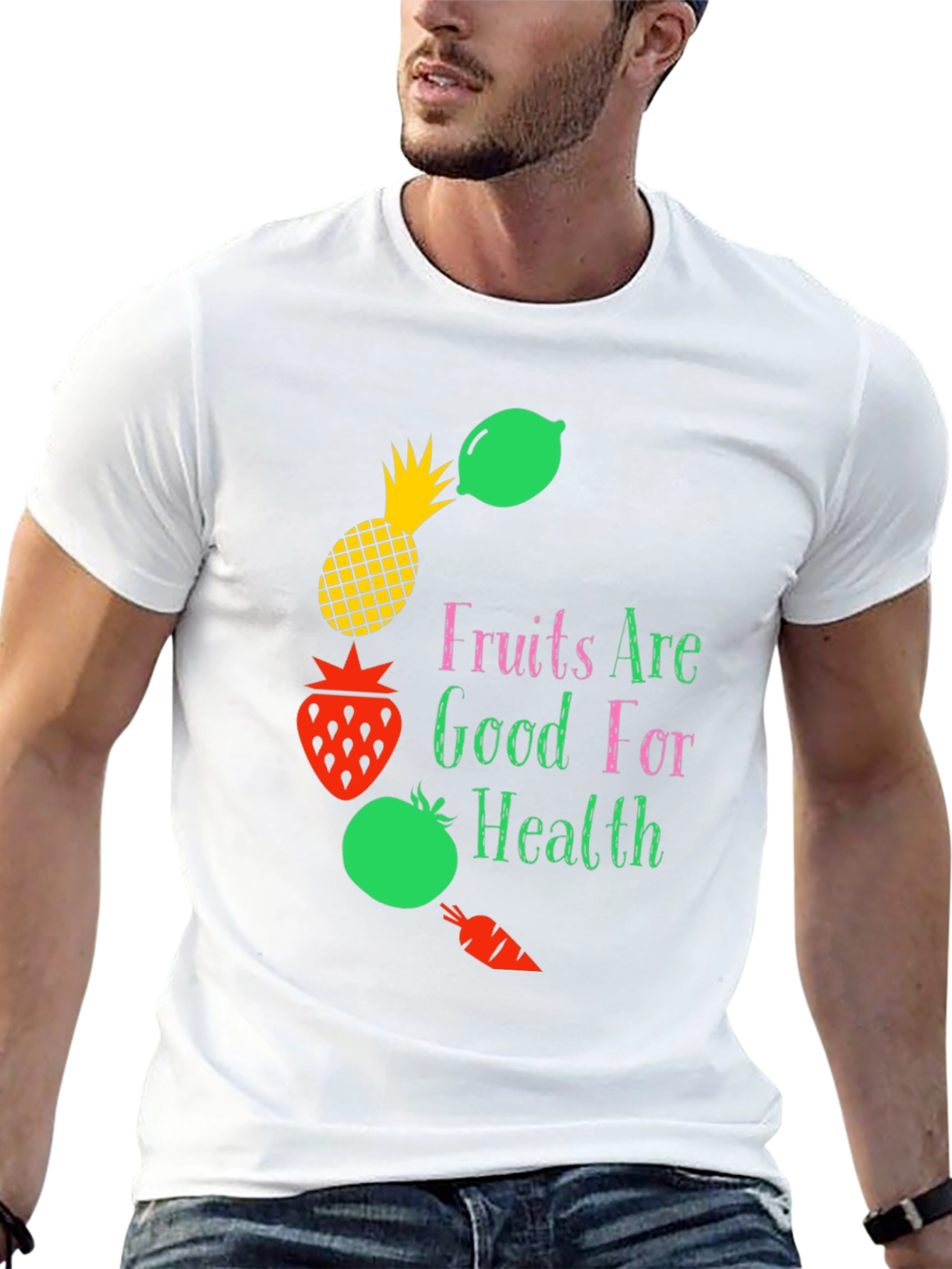 Fruits Are Good For Health Graphic Tee