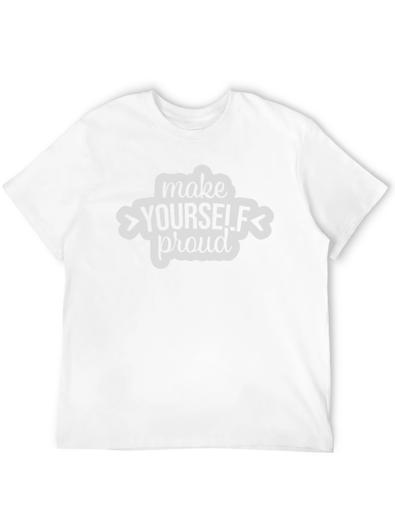 Make Yourself Proud Graphic Tee - Black