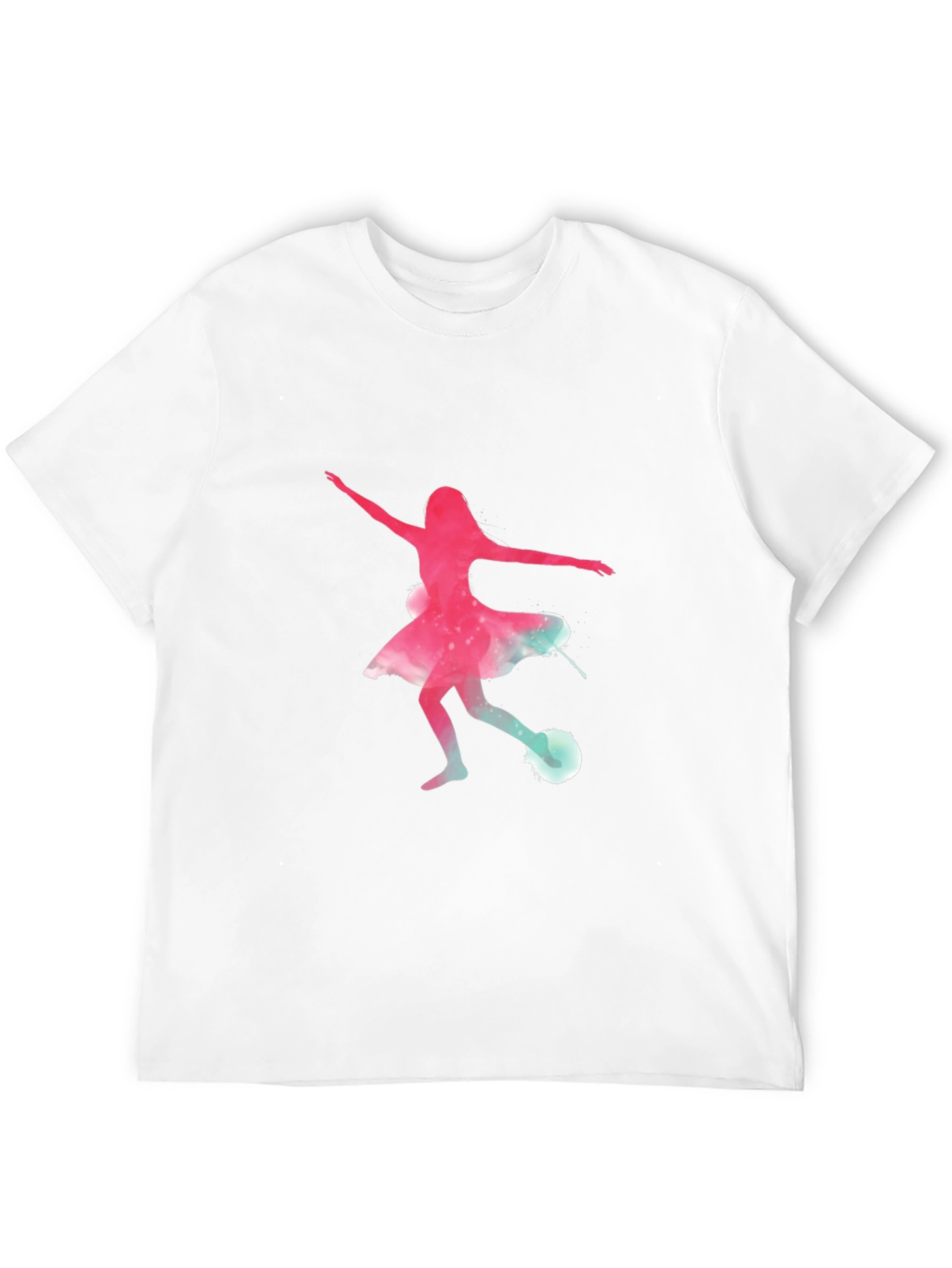 Dancing Galaxy Tee - Unique Graphic Print