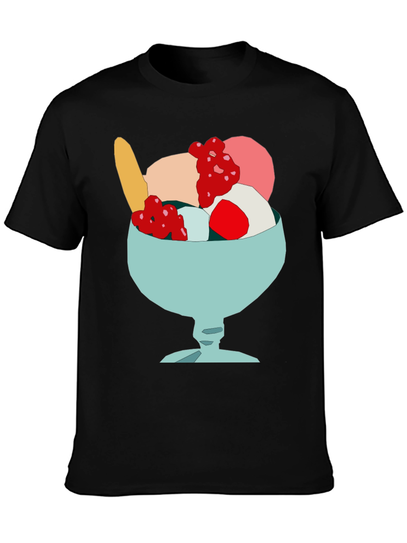 Ice Cream Sundae Graphic Tee - Sweet Style!