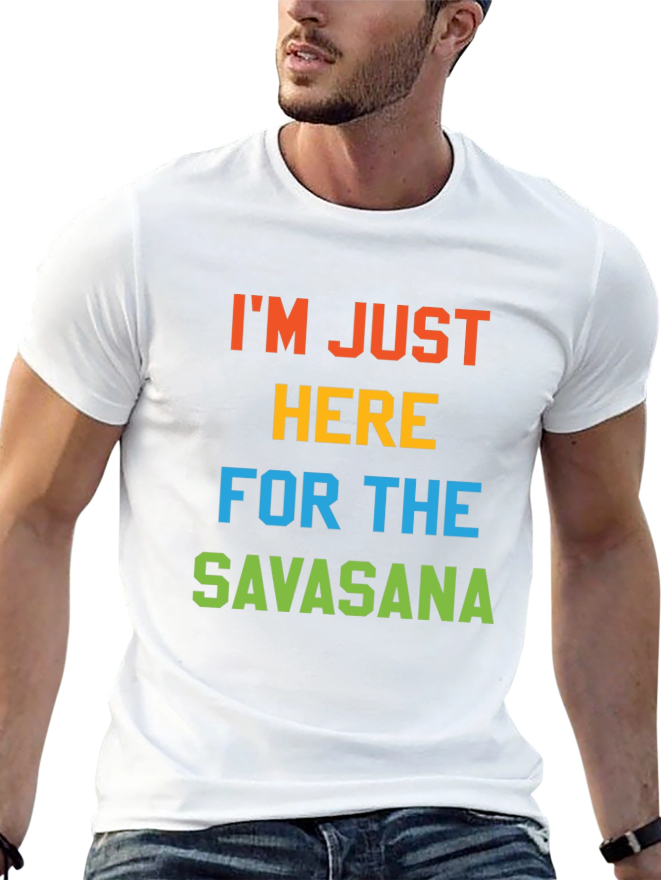 Yoga Savasana Graphic Tee - Comfortable Relaxation Shirt