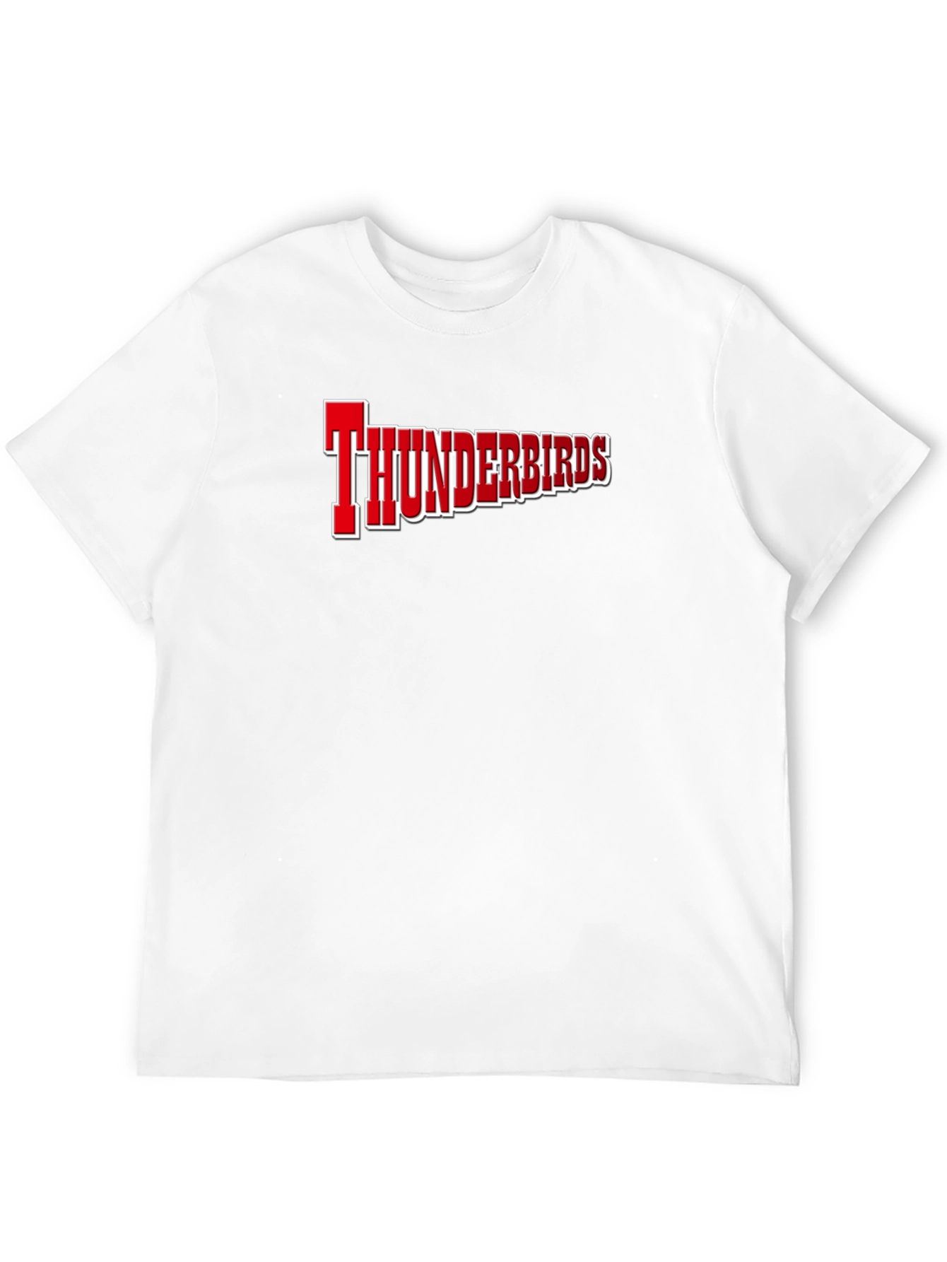Thunderbirds Graphic Tee - Bold Style Black T-Shirt