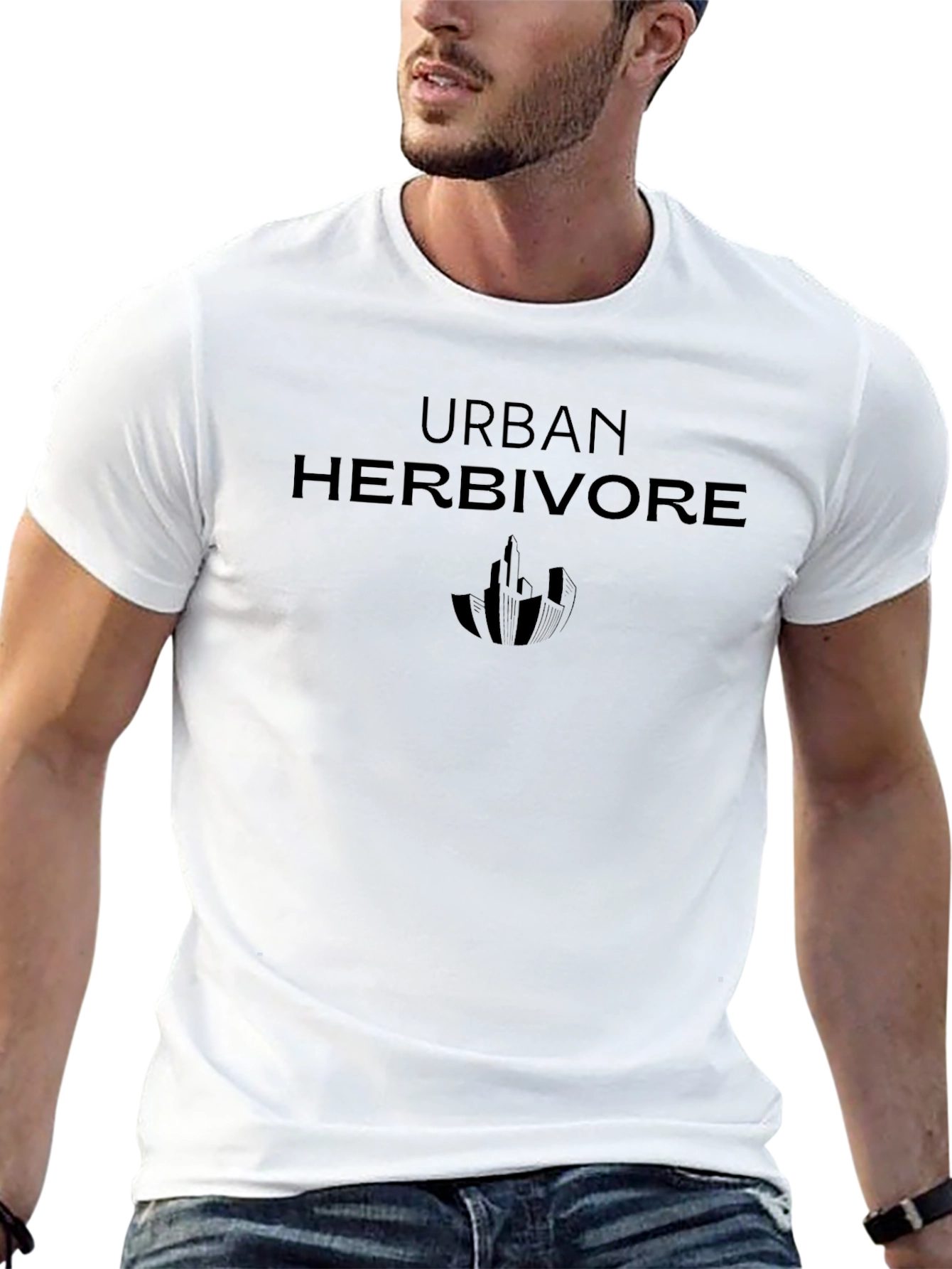 Urban Herbivore Black T-Shirt