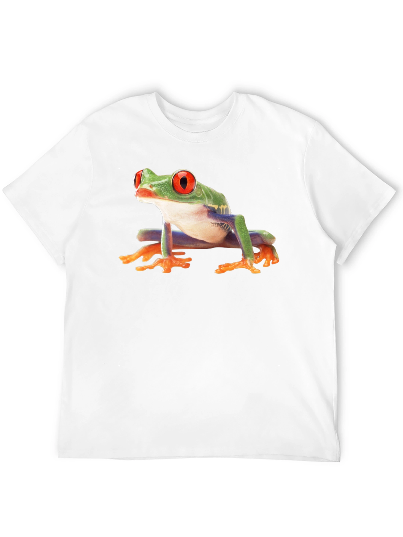 Black T-Shirt with Frog Print