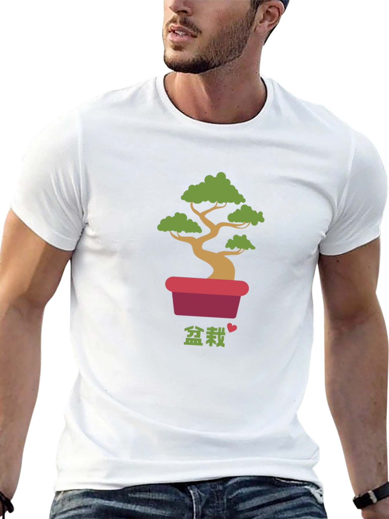 Bonsai Tree Graphic Tee - Casual Comfort