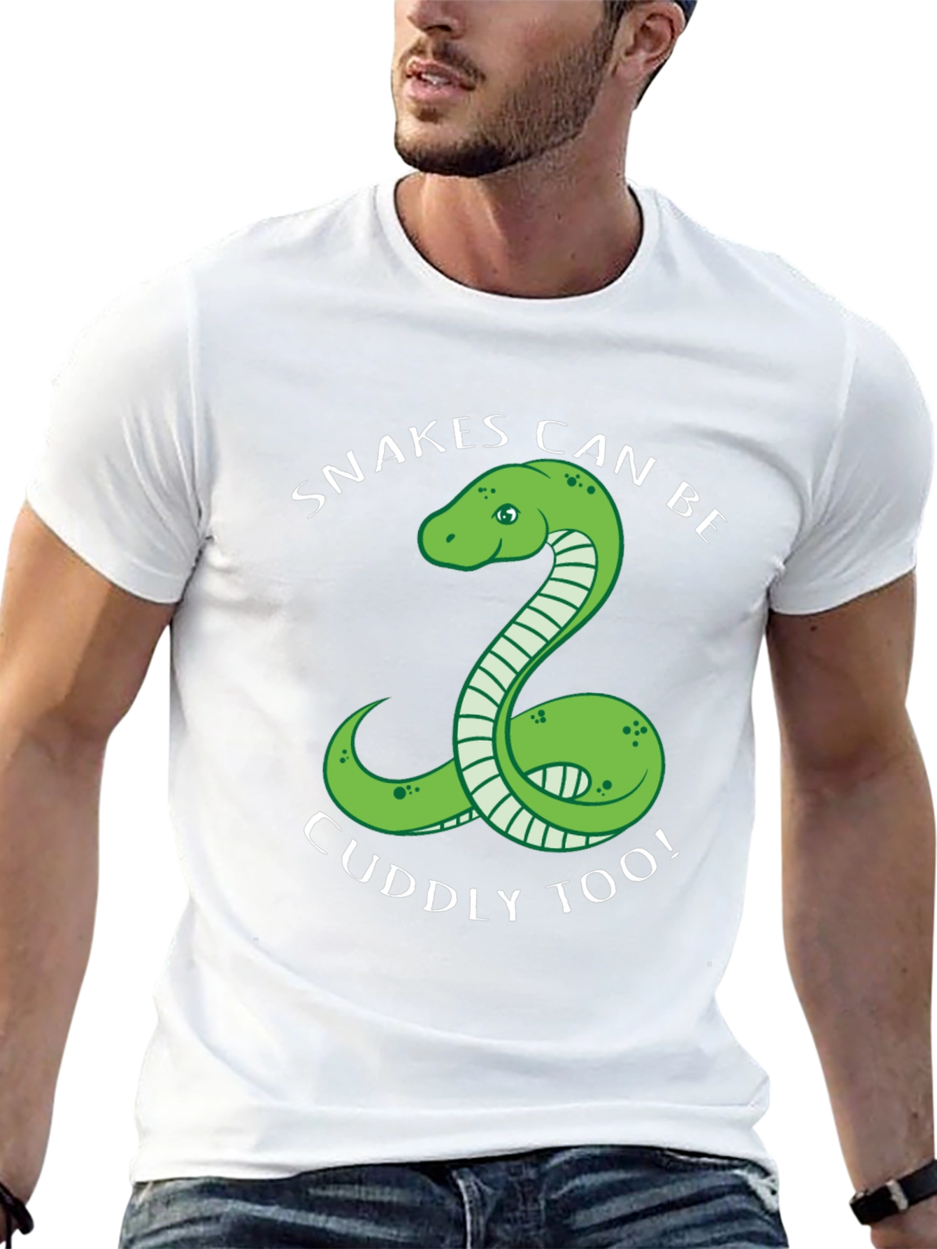 Snakes Can Be Cuddly Too T-Shirt