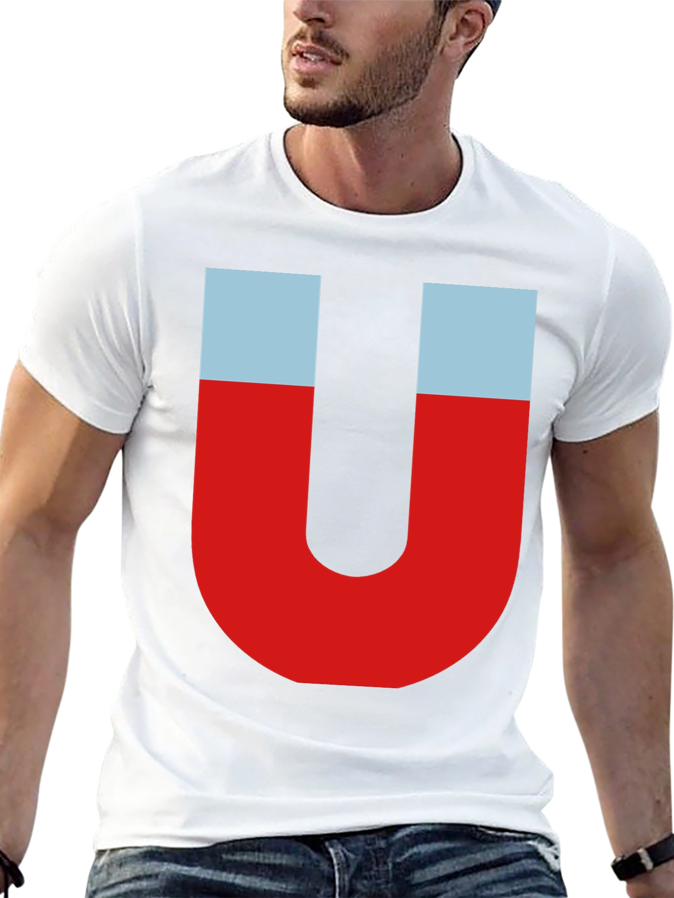 Novelty Magnet T-Shirt - Geeky Graphic Tee