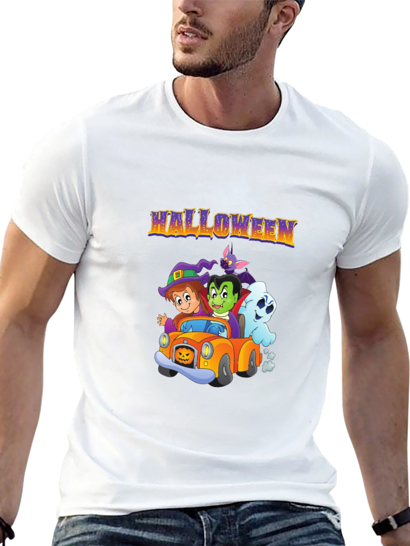 Halloween Cartoon T-Shirt