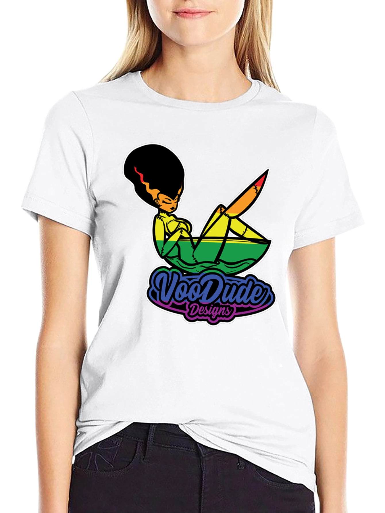 VooDude Designs Pride Bride T-Shirt