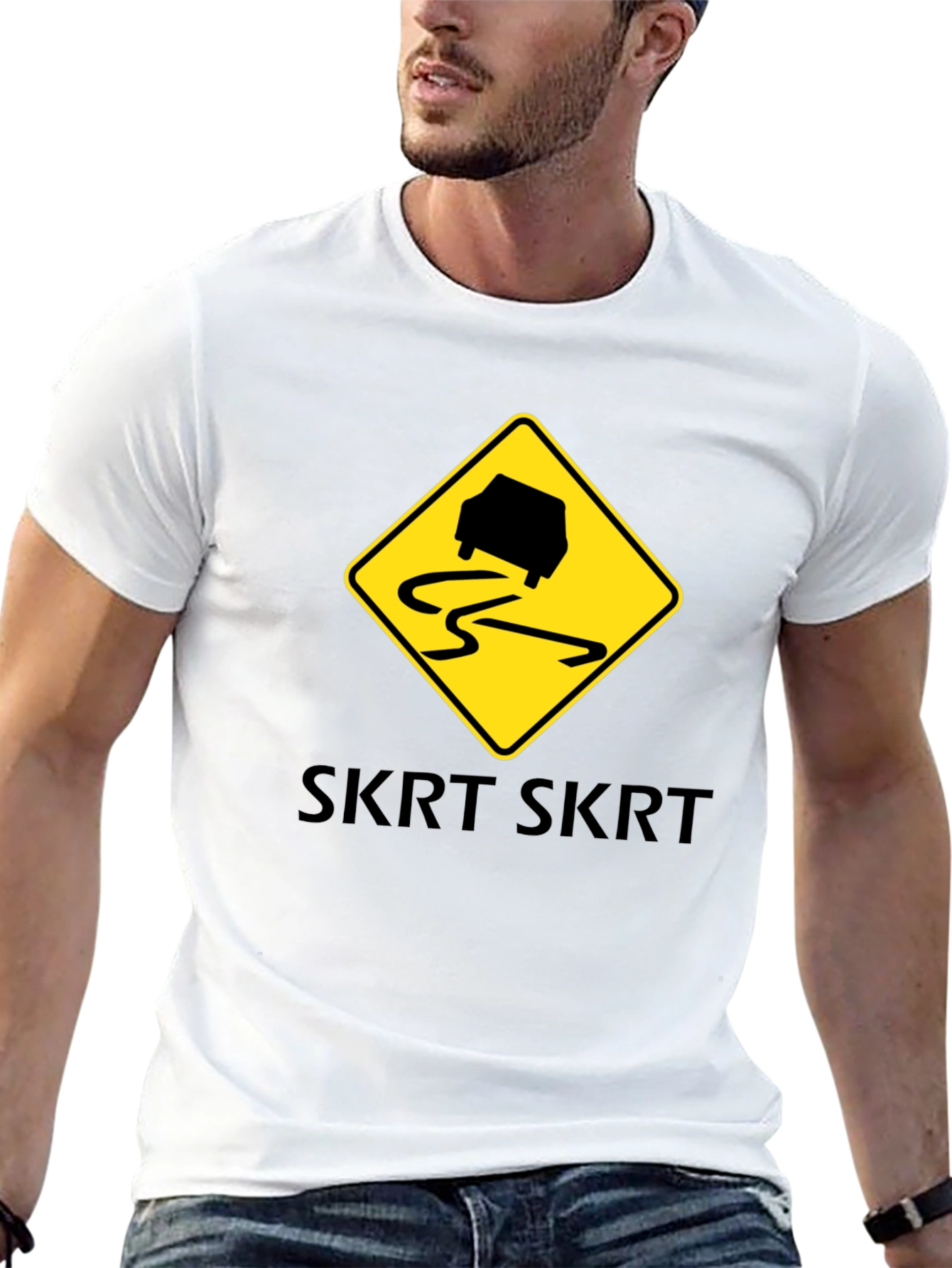 Skrt Skrt Car T-Shirt - Road Hazard Tee