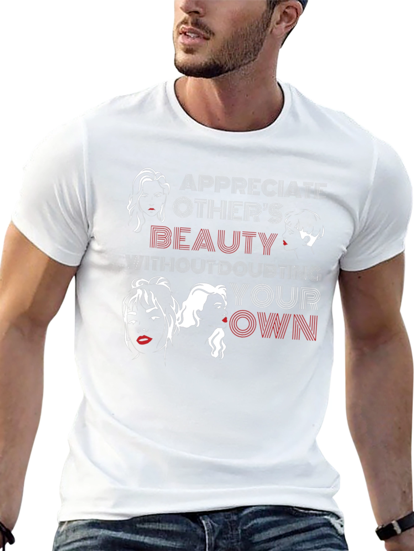 Beauty Empowerment Tee - Appreciate Others Love Yourself