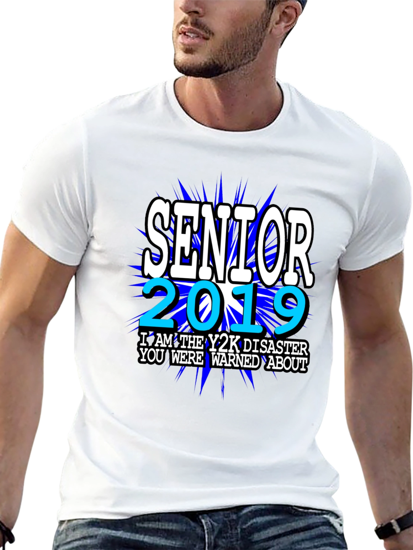Senior 2019 Y2K Disaster T-Shirt