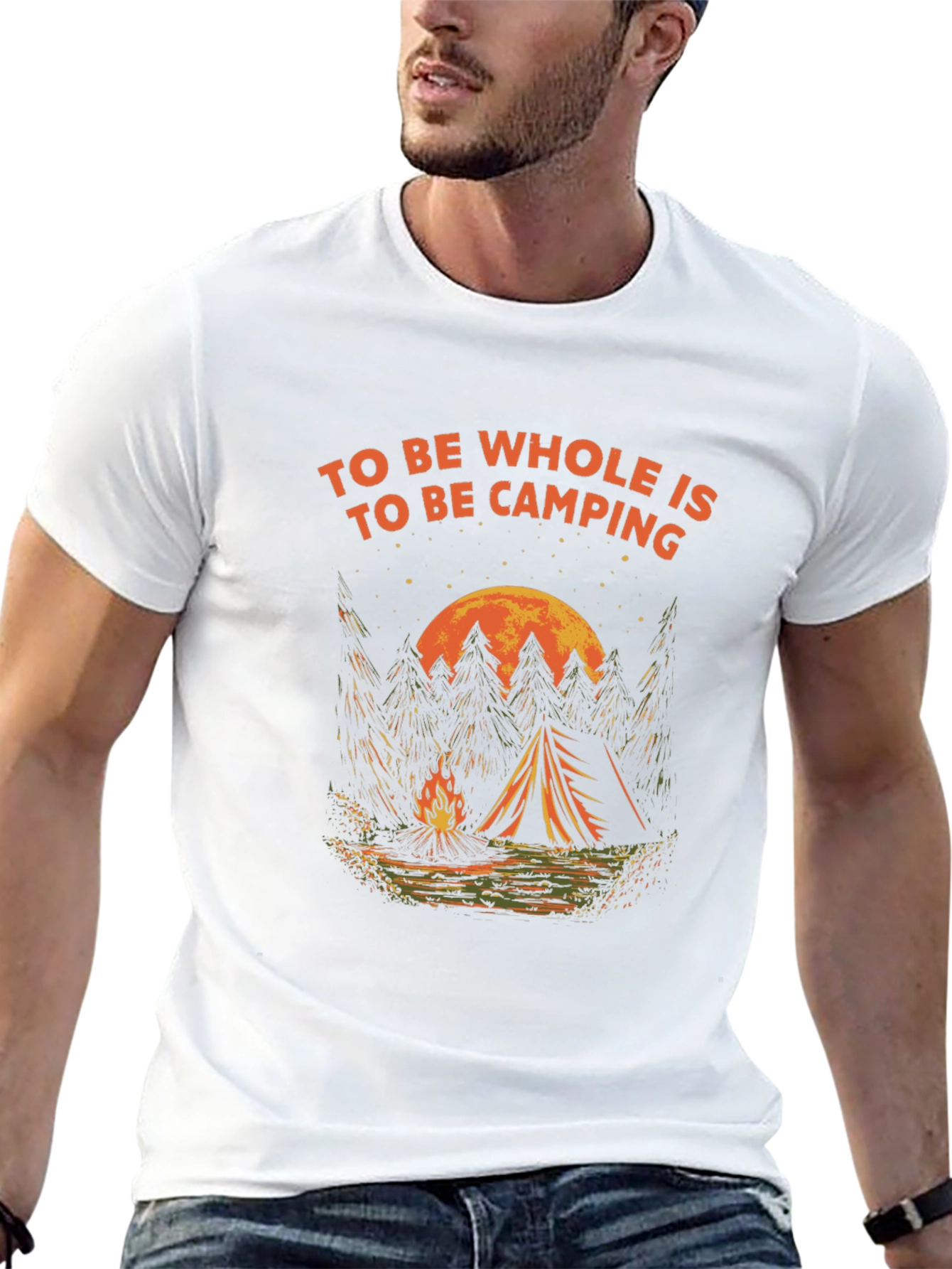 Camping Adventure Graphic Tee