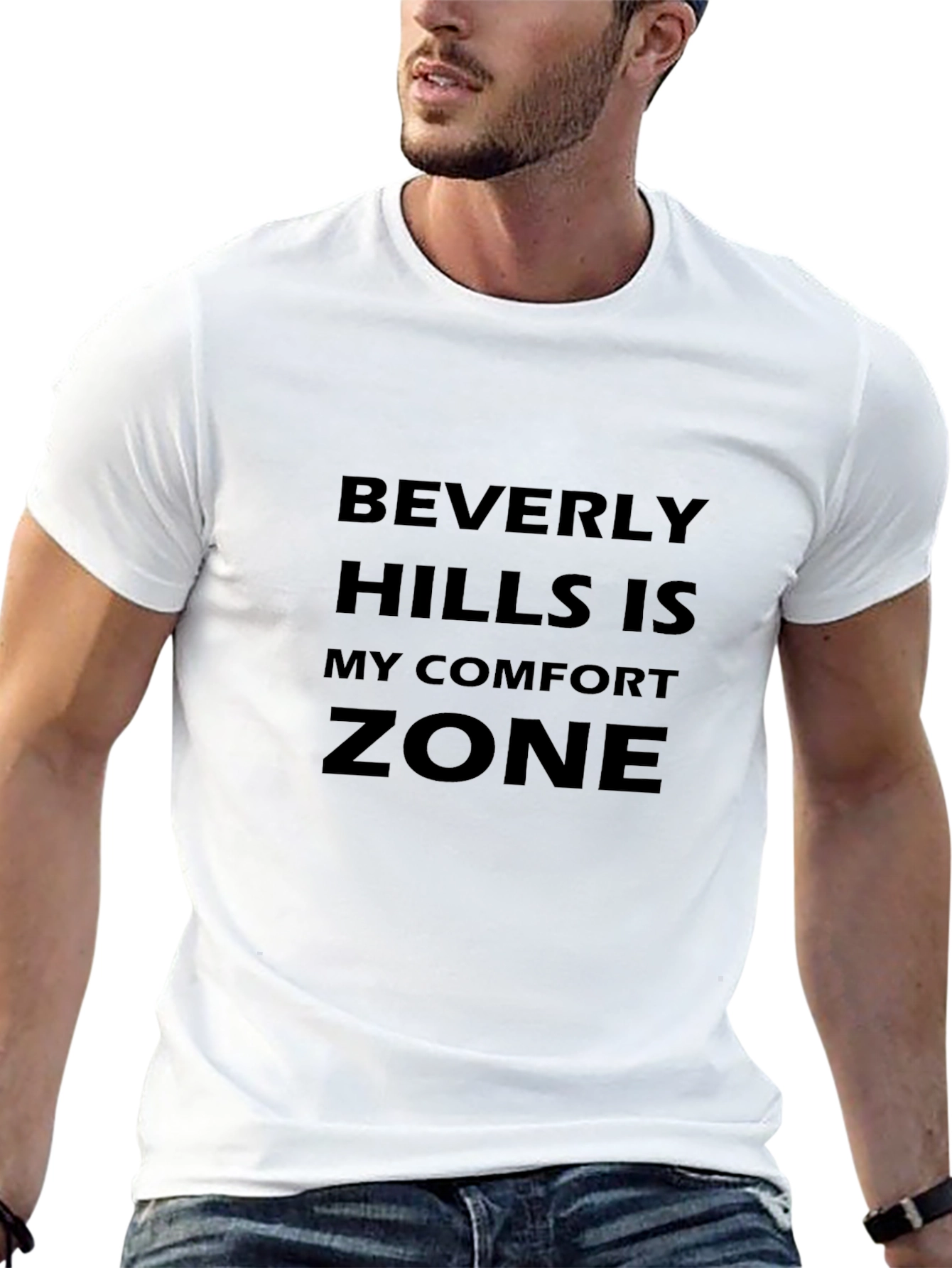 Beverly Hills Comfort Zone Black T-Shirt