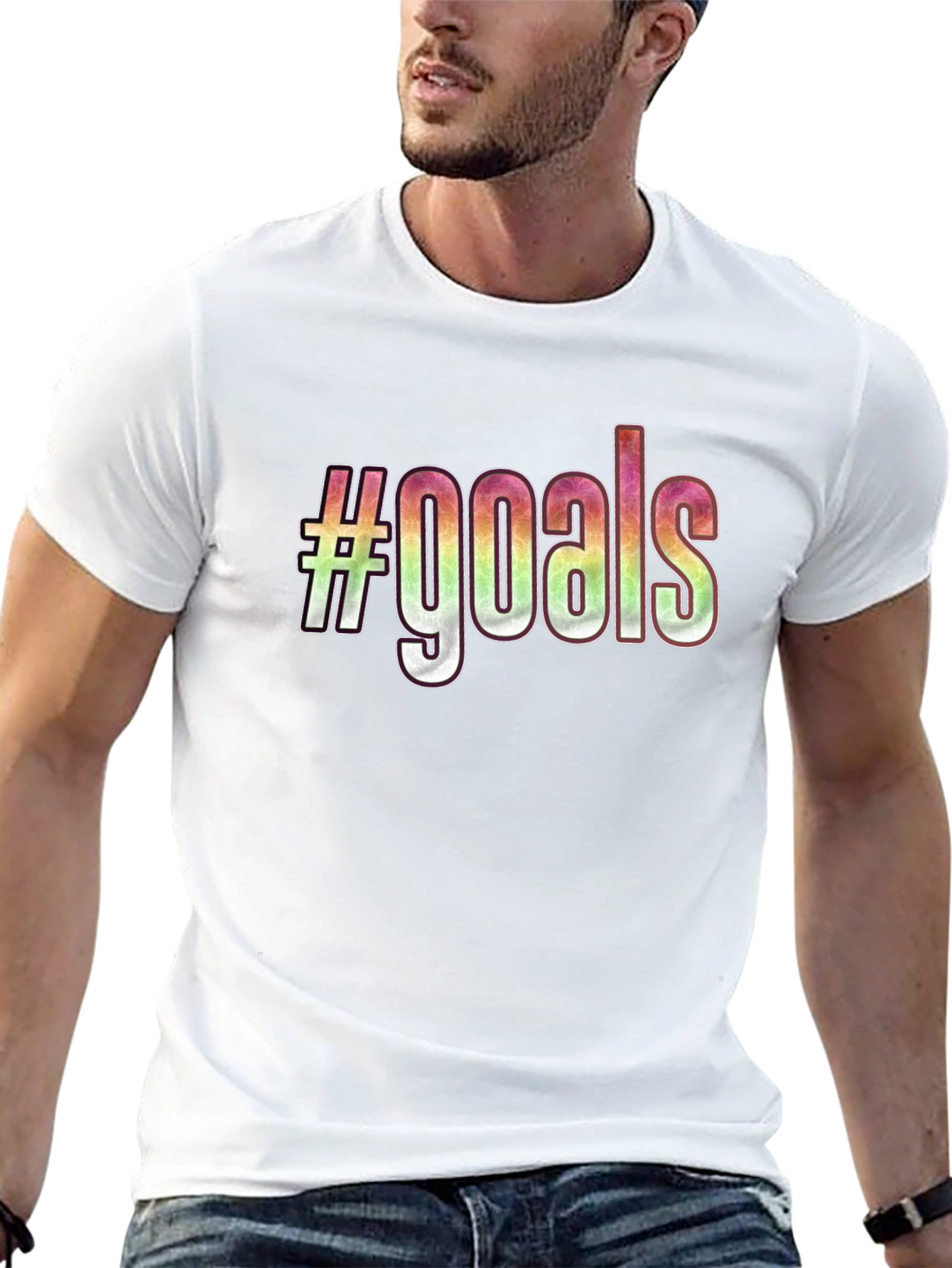 #goals Graphic T-Shirt - Stylish and Comfortable