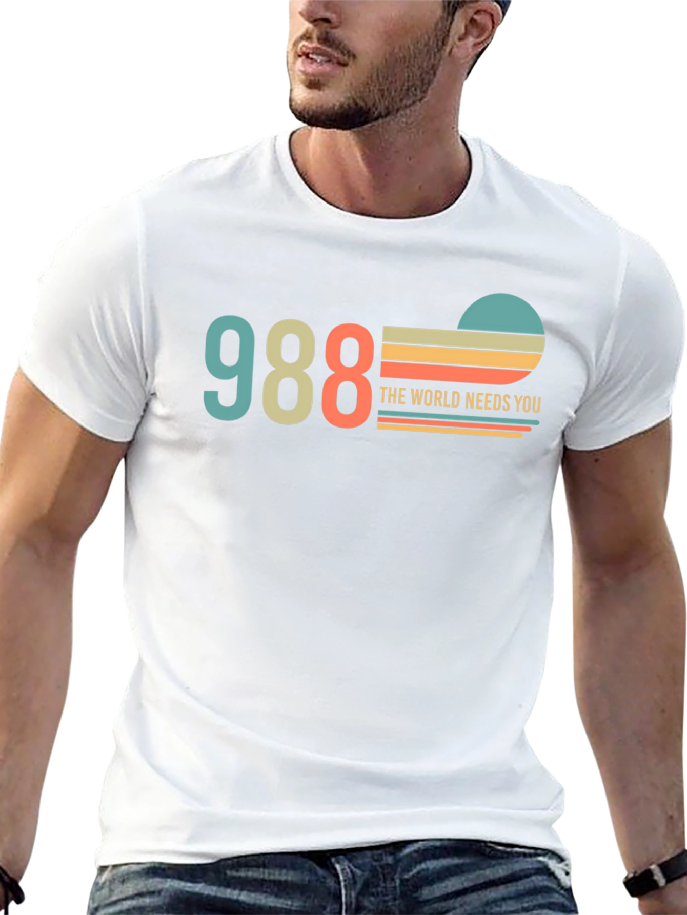 988 The World Needs You Graphic T-Shirt