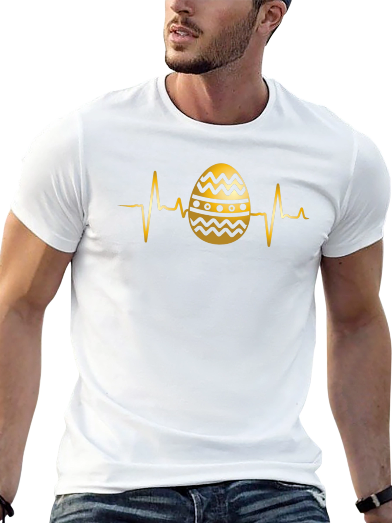 Easter Egg Heartbeat T-Shirt