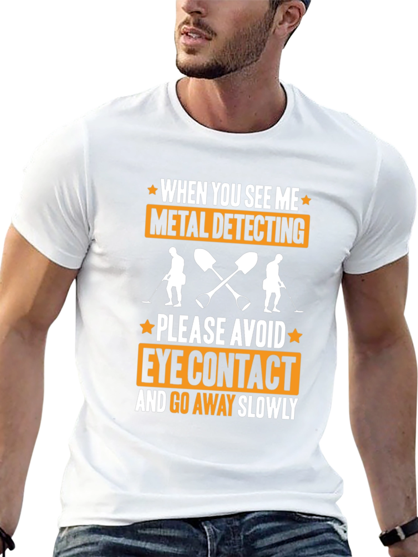 Metal Detecting T-Shirt Funny Graphic Tee