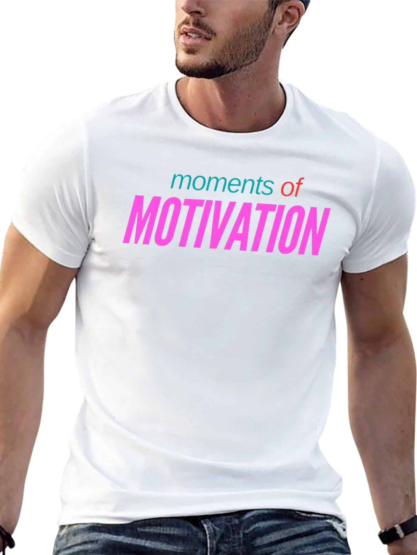 Moments of Motivation Graphic Tee - Black