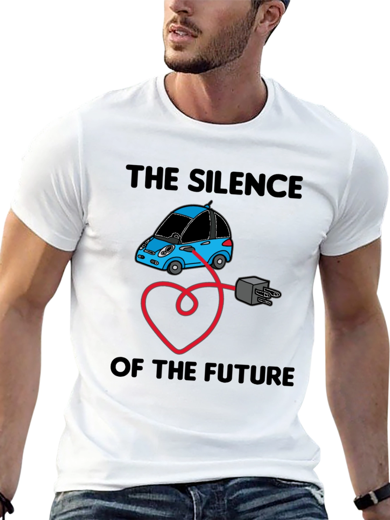 Electric Car T-Shirt - Silence of the Future