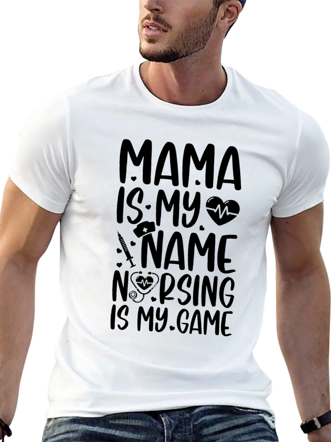 Mama Nursing Game T-Shirt