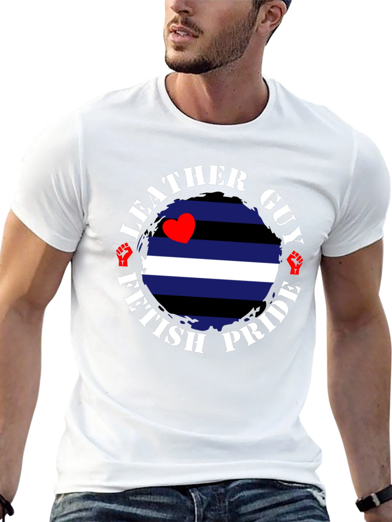 Leather Guy Fetish Pride T-Shirt
