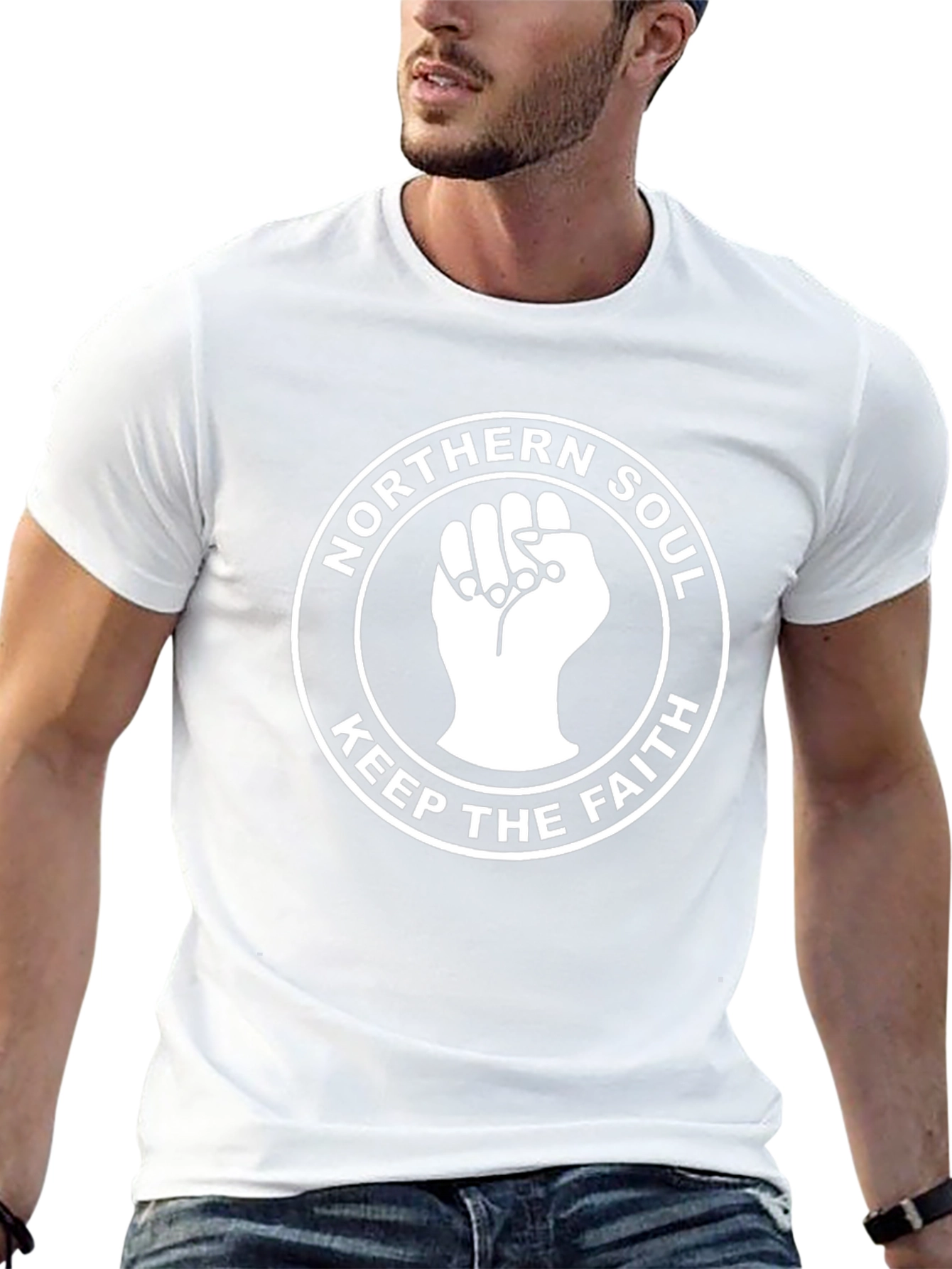 Northern Soul Keep The Faith Black T-Shirt