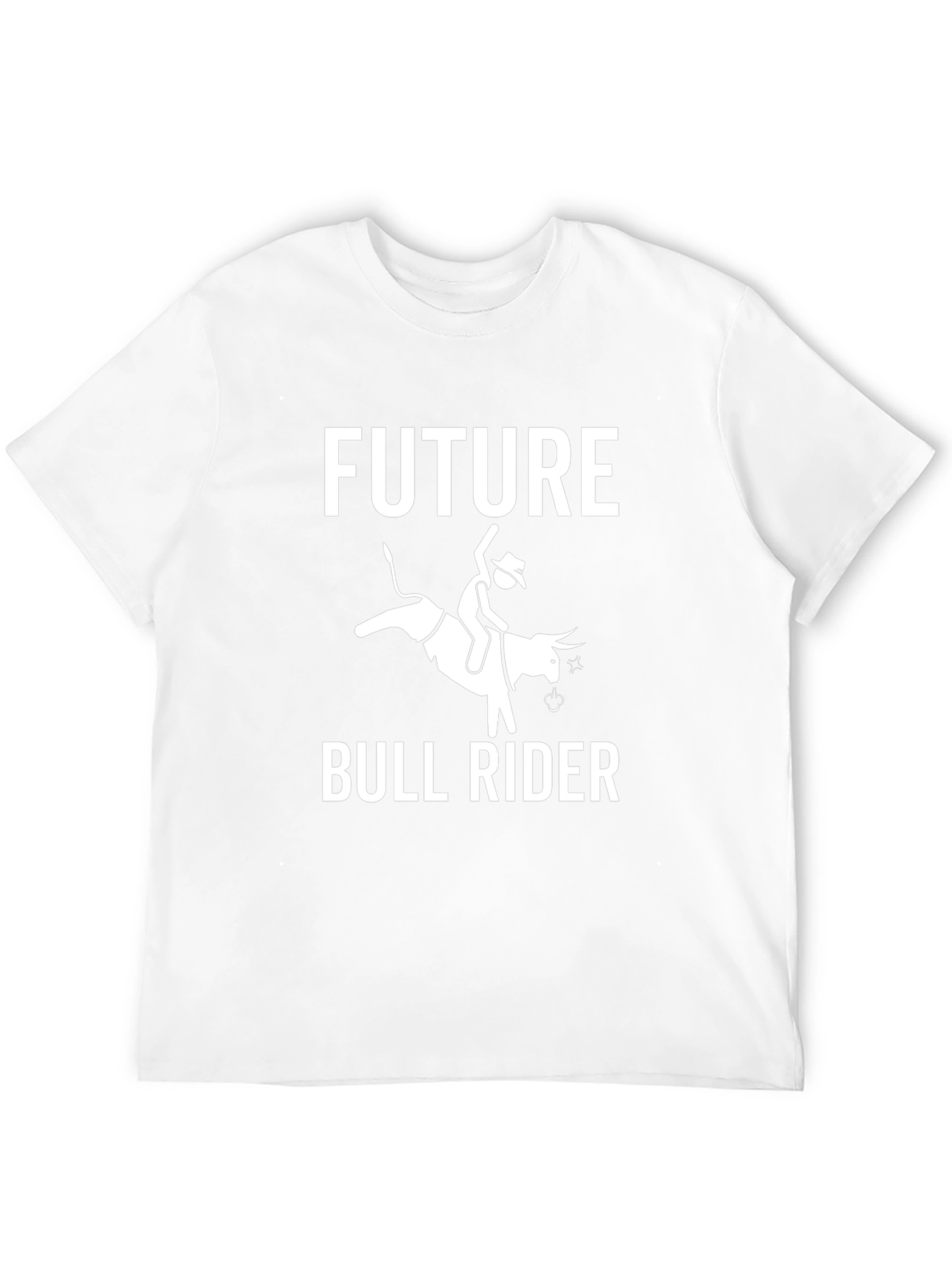 Future Bull Rider Graphic Tee | Rodeo Fan T-Shirt