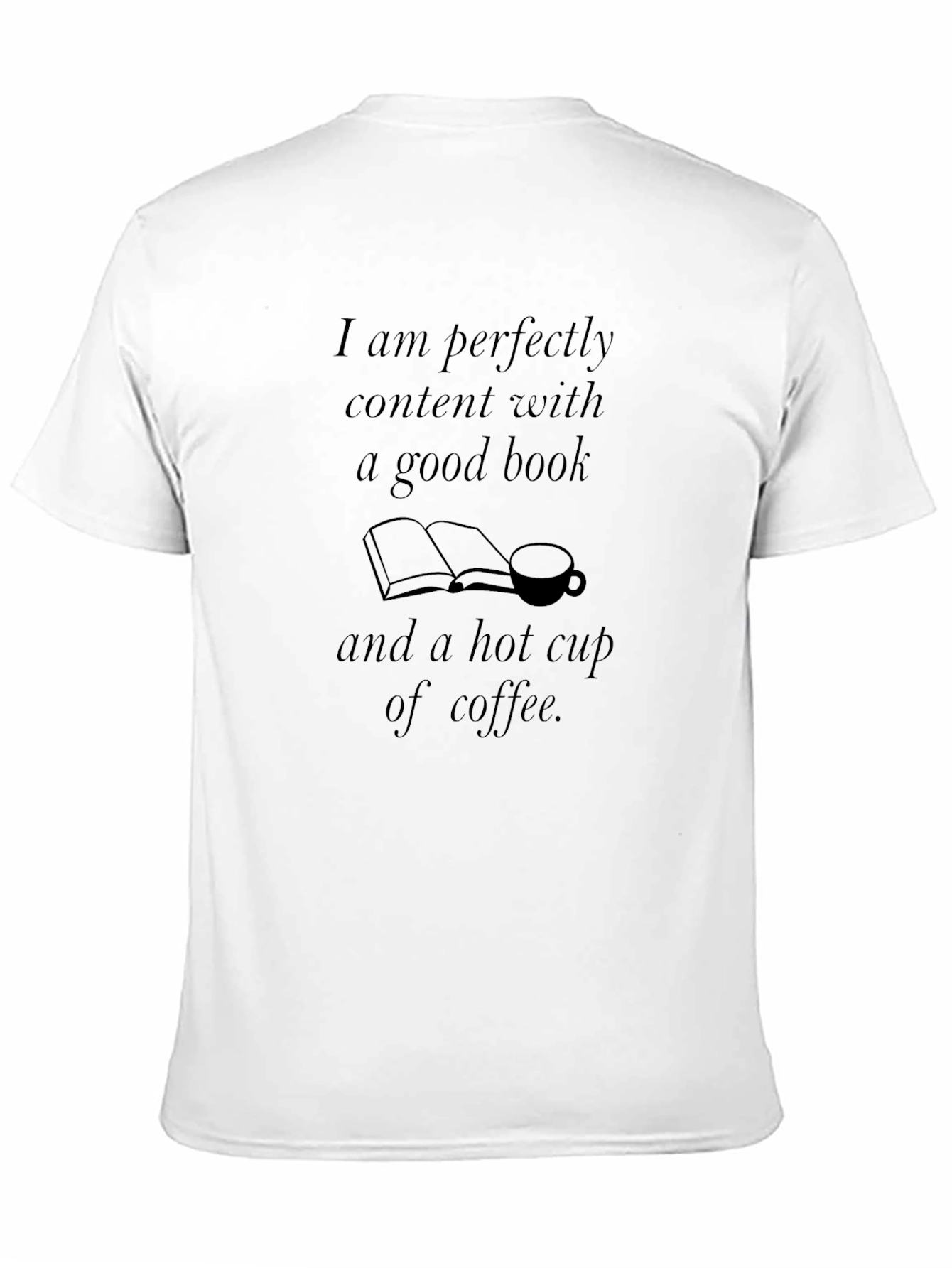 Book and Coffee Lover T-Shirt