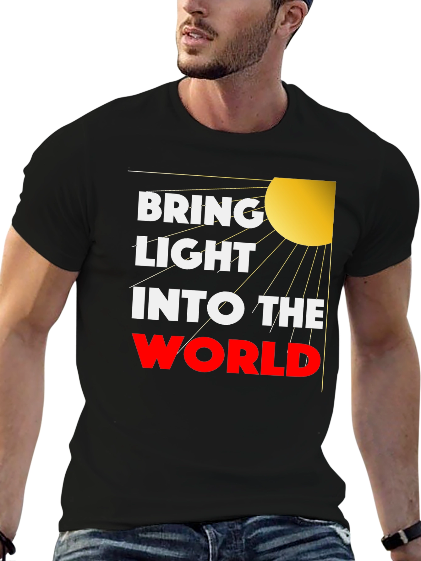 Bring Light Into the World Graphic T-Shirt