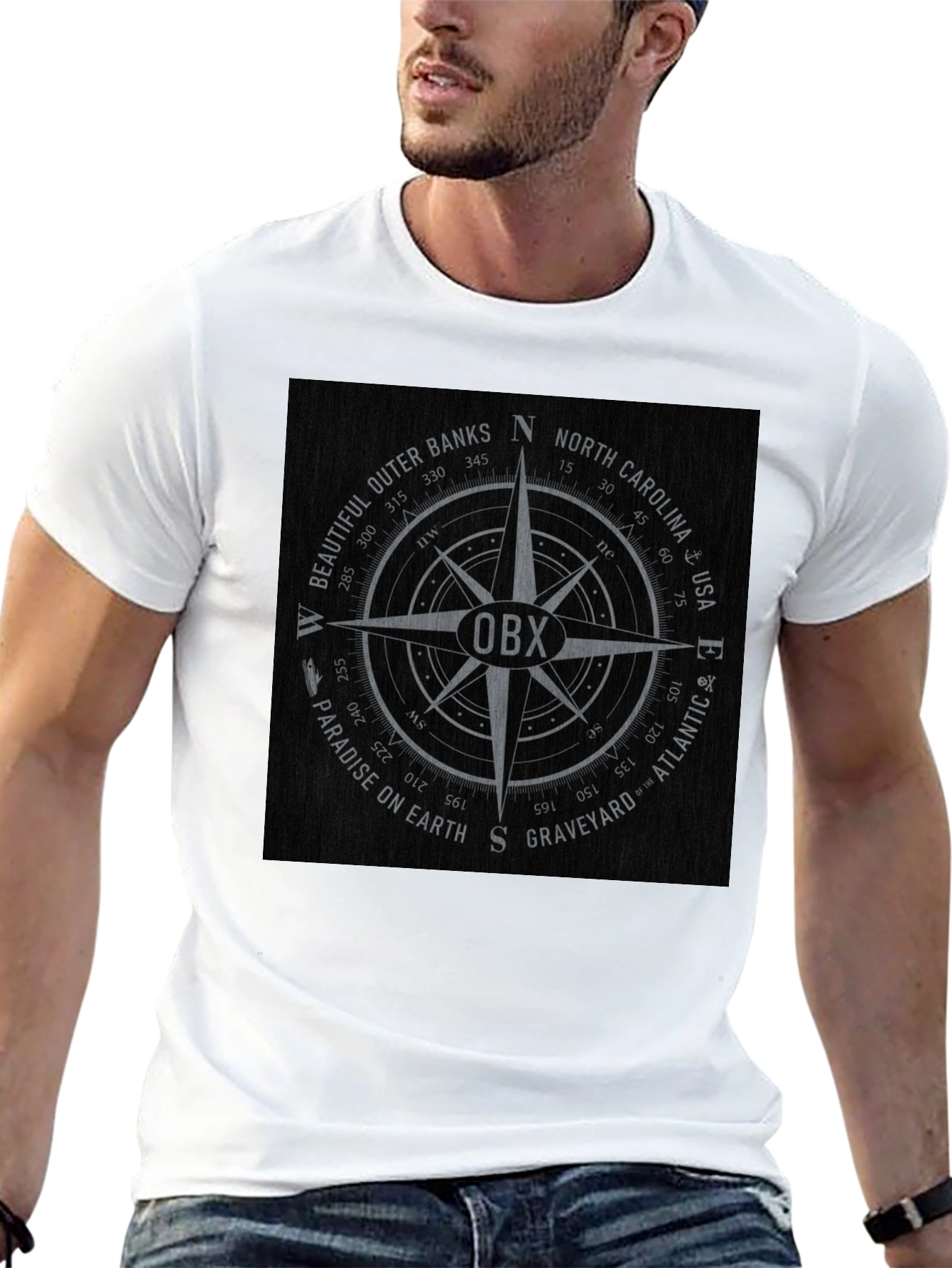 OBX North Carolina Compass T-Shirt
