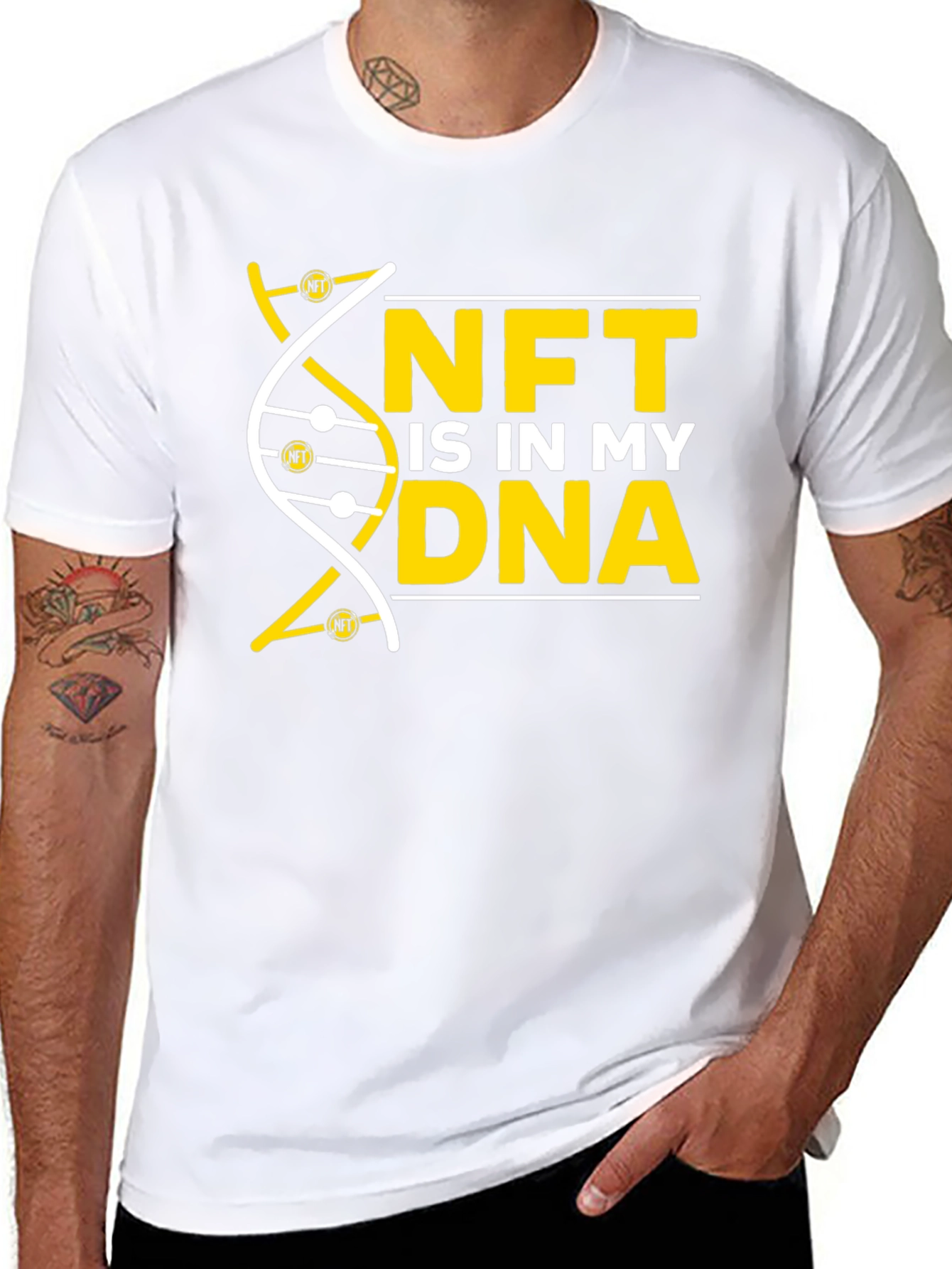 NFT is in my DNA Black T-Shirt