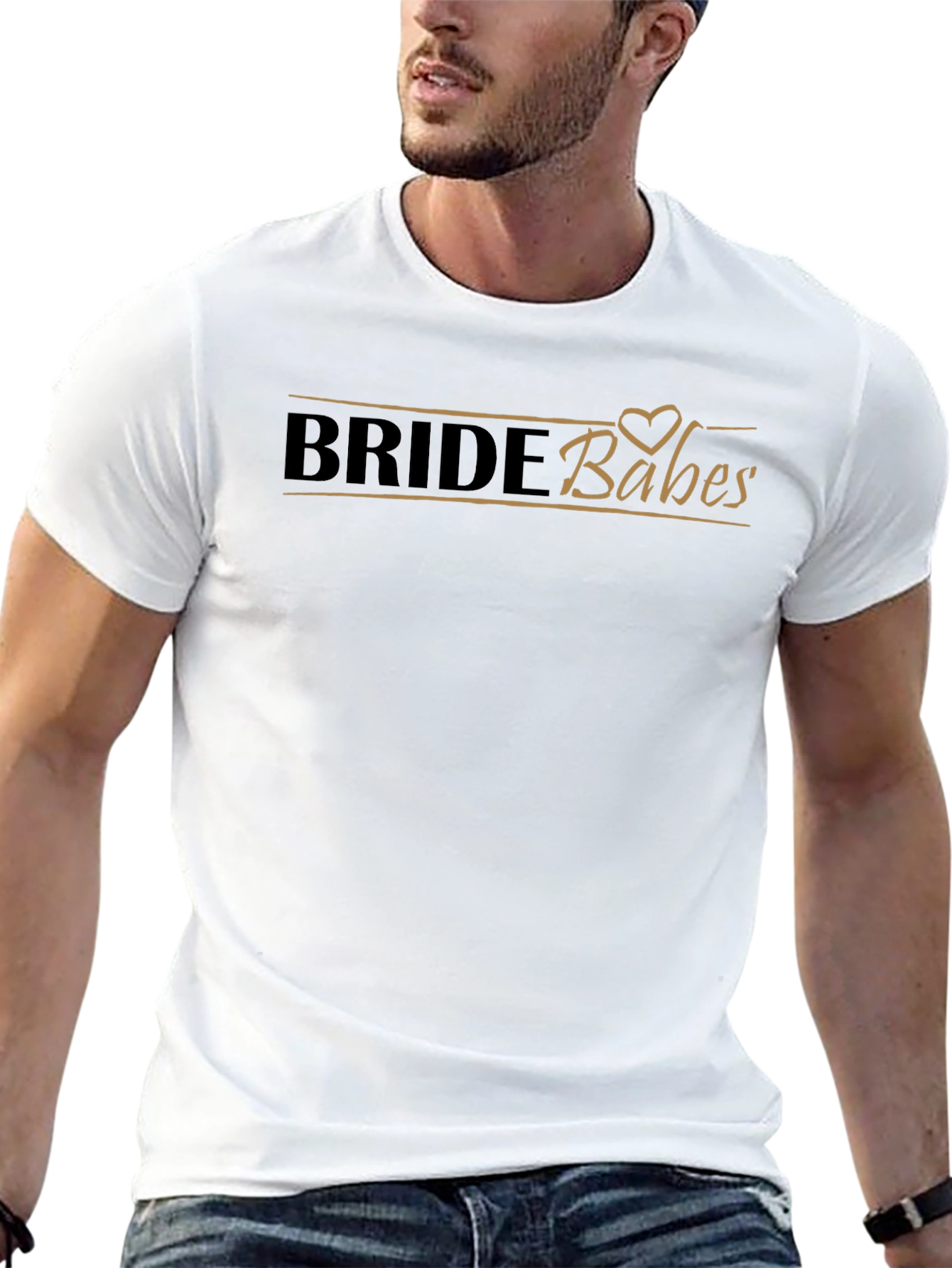 Bride Babes Crew T-Shirt - Wedding Party