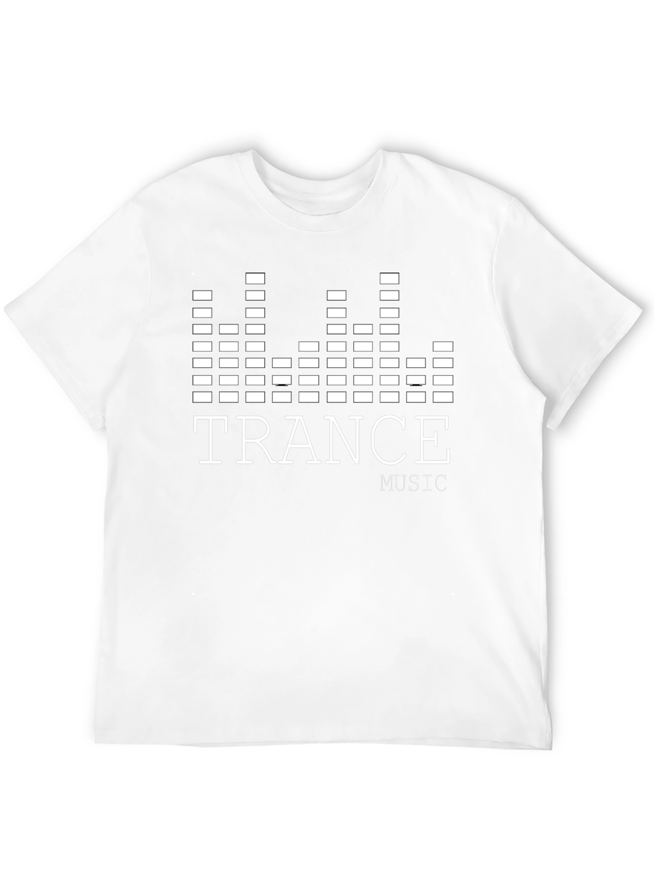 Trance Music Graphic Tee - Stylish Black Cotton T-Shirt