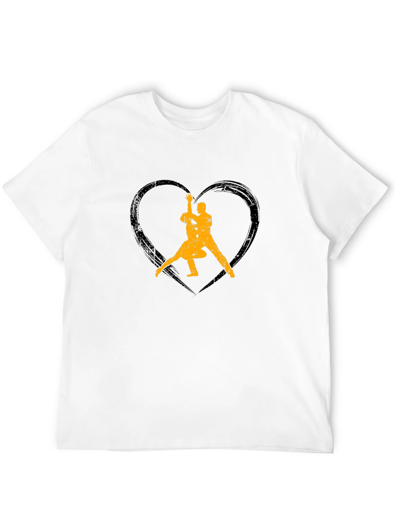 Tango Heart Graphic Tee - Black